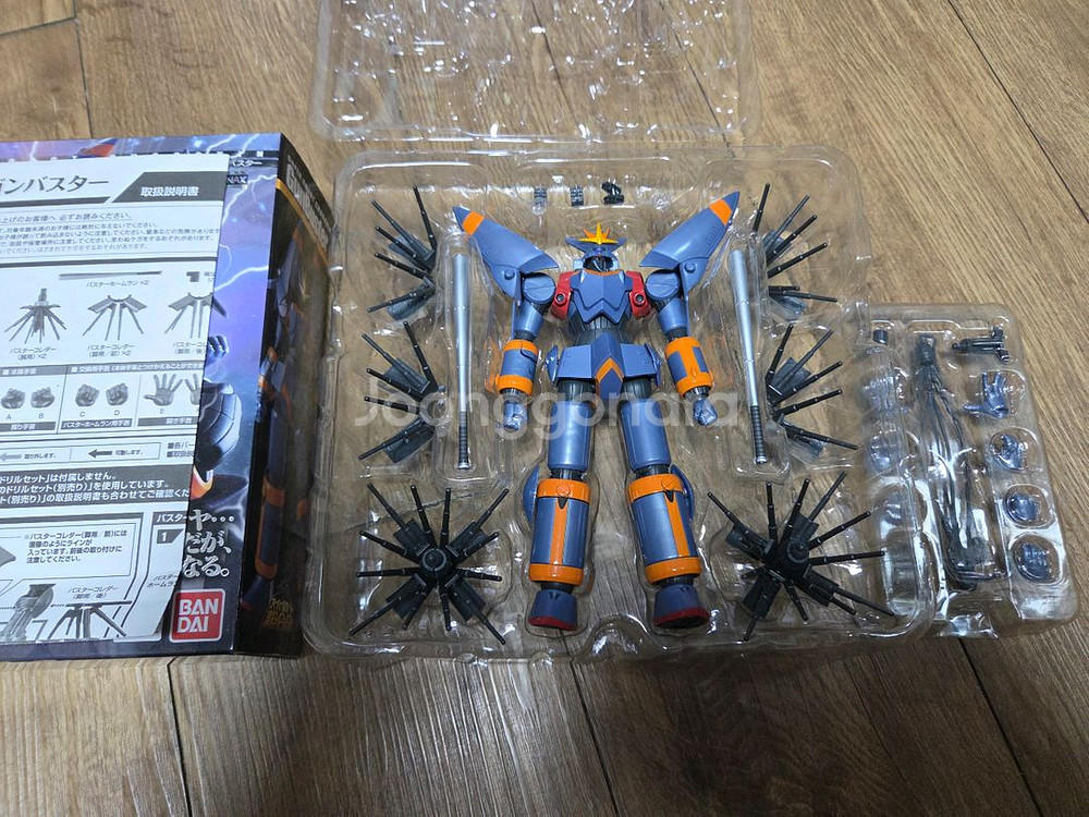 슈퍼로봇초합금 건버스터 와 망토 웨폰 셋 일괄판매합니다--1