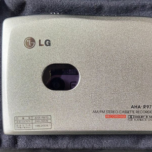 아하프리 R970S 카세트 (벨트고장) 미사용 풀박스