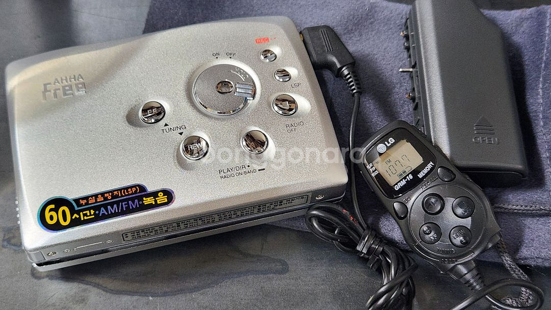 아하프리 R970S 카세트 (벨트고장) 미사용 풀박스--7