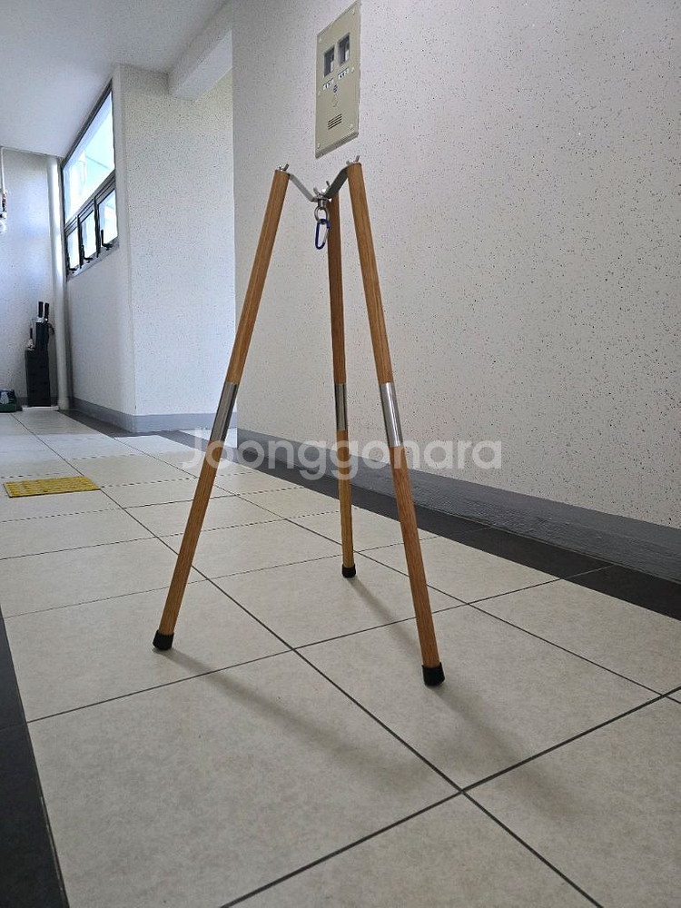 YSGMS 우드 삼각 랜턴스탠드 80cm--1