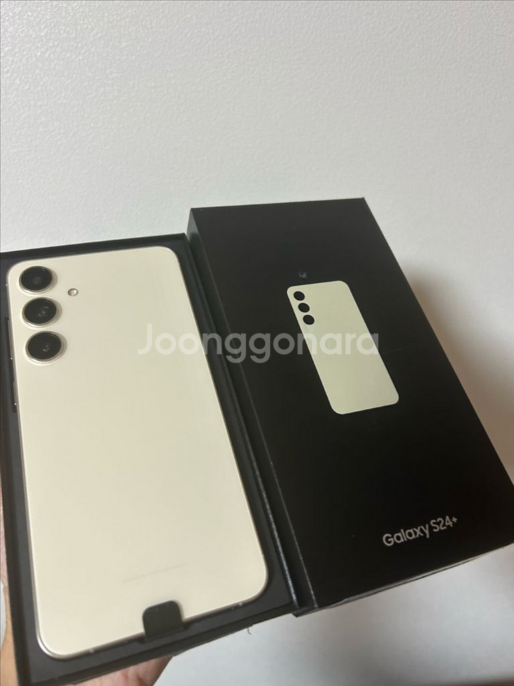 갤럭시S24플러스 512G 새것급(박스풀셋)--0