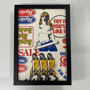 히스테릭글래머 한정판 아트 포토 9번 AD2009