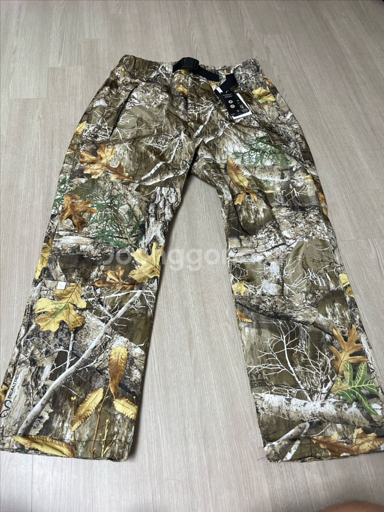 페치선데이 리얼트리 쉘 팬츠 라지--0