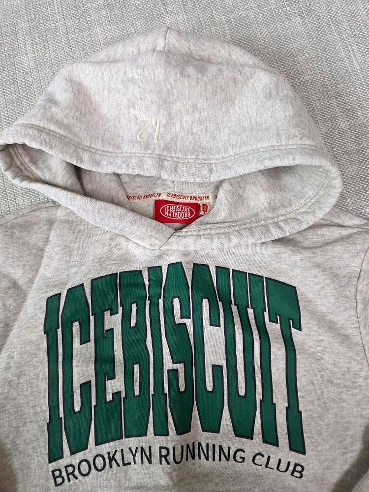 아이스비스킷 130 도톰한 후드티--1