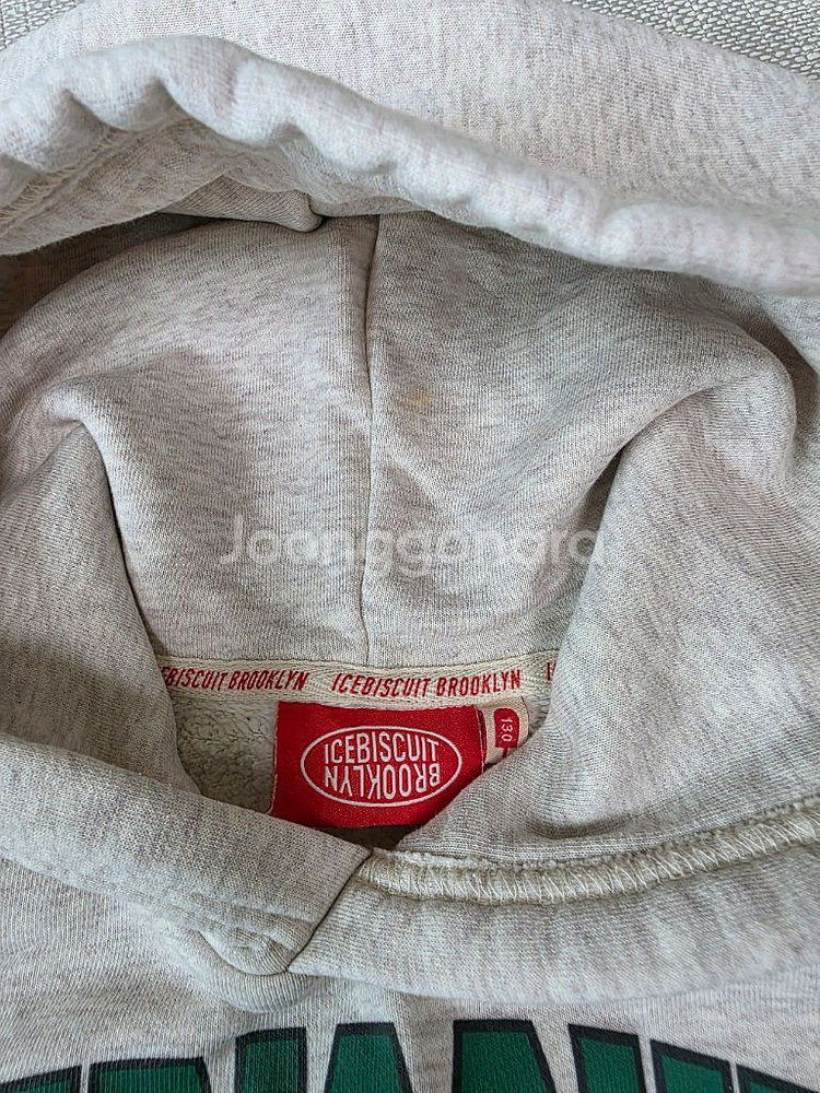 아이스비스킷 130 도톰한 후드티--2
