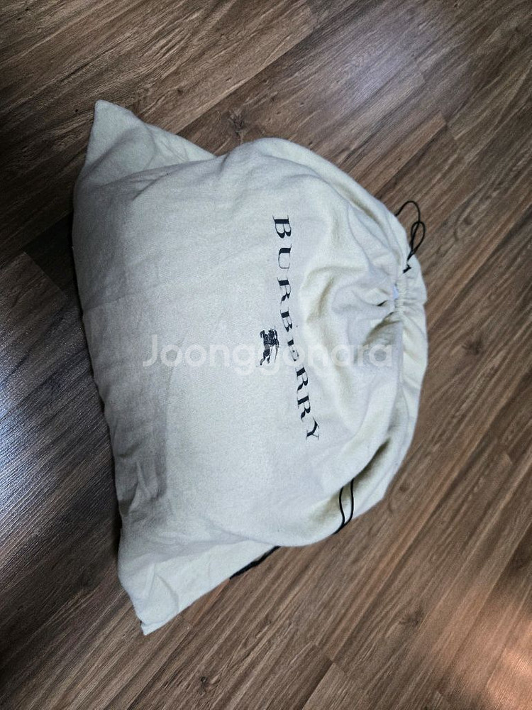 버버리 프로섬 브라운 가죽 토트백 숄더백--8