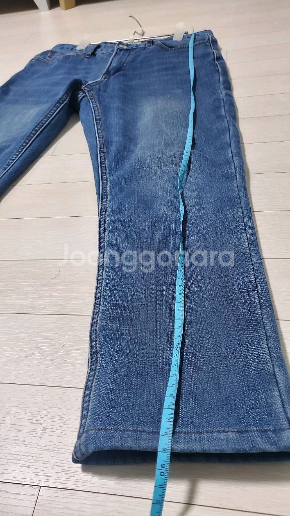 [71]인디고뱅크-본딩기모 스판청바지(중청)--4