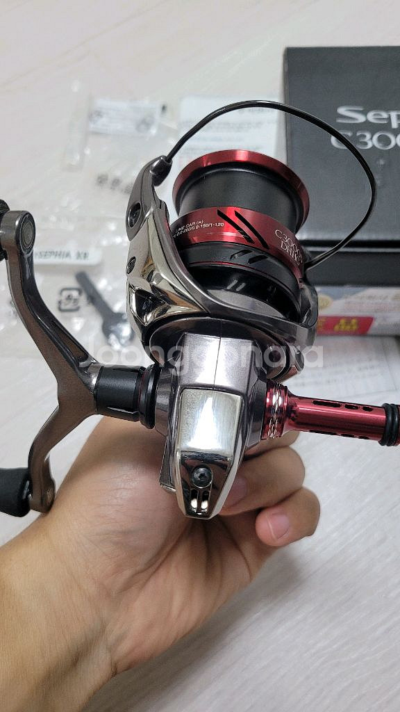 시마노 21세피아XR 세피아 C3000 스피닝릴 팝니다--2