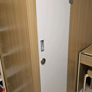 [풀옵션] 1인실 독서실책상 에디슨 슐레이먼오크 오른쪽