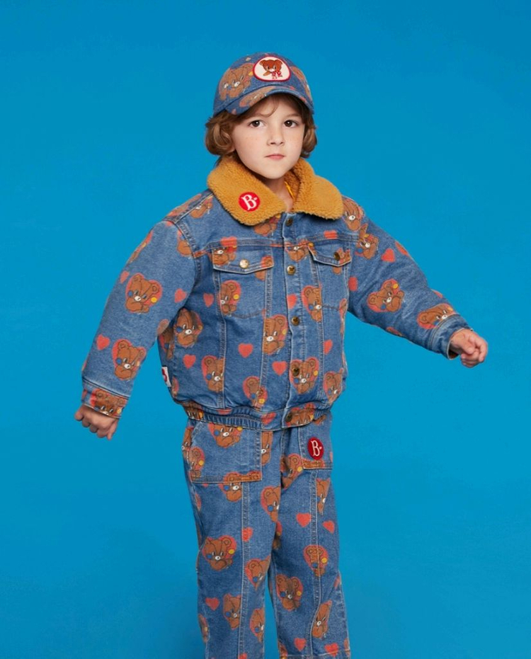 베베드피노 하트바바 리버서블 데님자켓 100 이미지