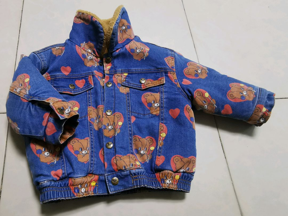 베베드피노 하트바바 리버서블 데님자켓 100 이미지