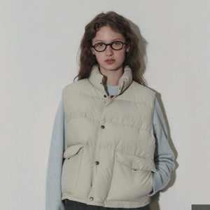 던스트 구스다운 패딩조끼 m