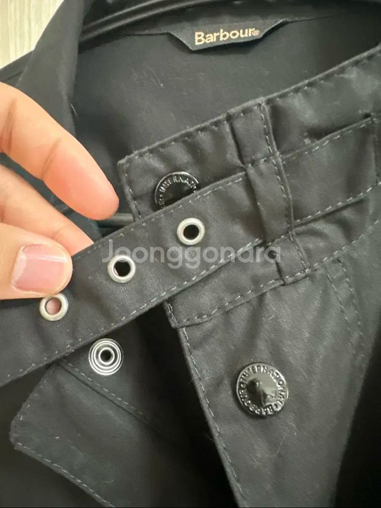 바버 인터네셔널 논왁싱 하이브리드 A7 자켓--4