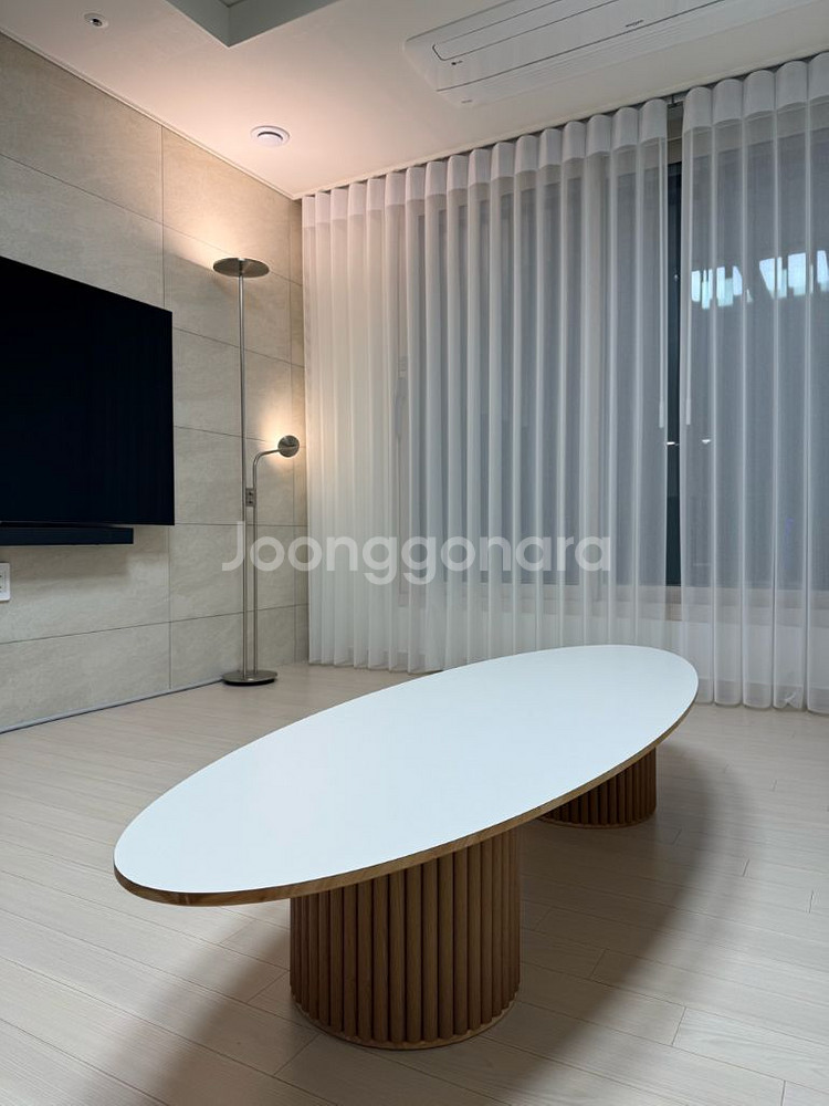 템바타원 거실테이블--1