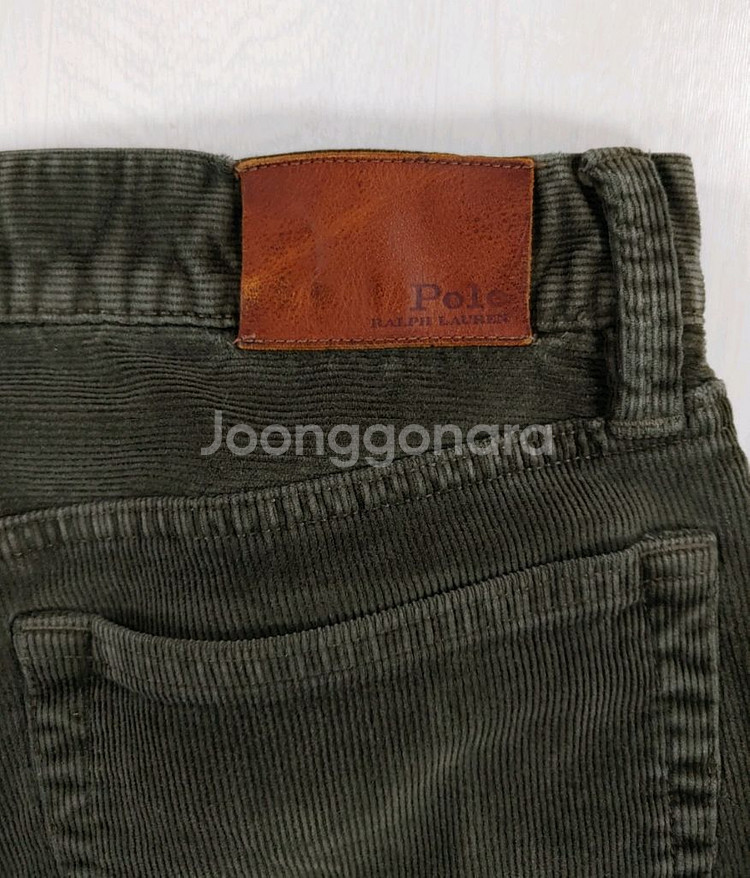 폴로 랄프로렌 코듀로이팬츠 34인치 W34 L30--9