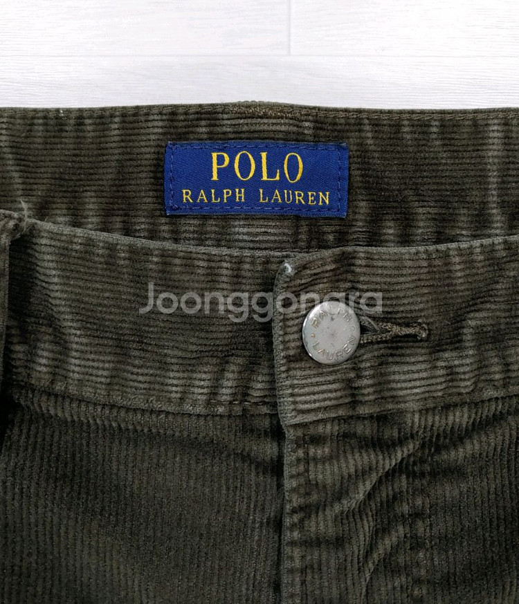 폴로 랄프로렌 코듀로이팬츠 34인치 W34 L30--16