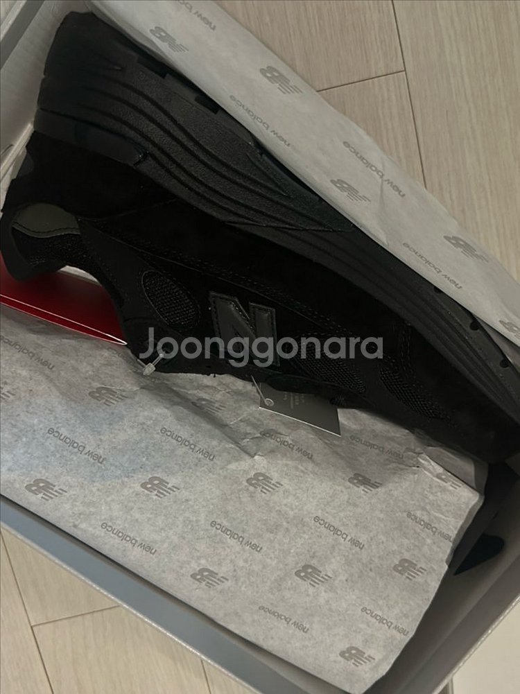 (새제품) 뉴발란스 992 트리플 블랙(270)--0