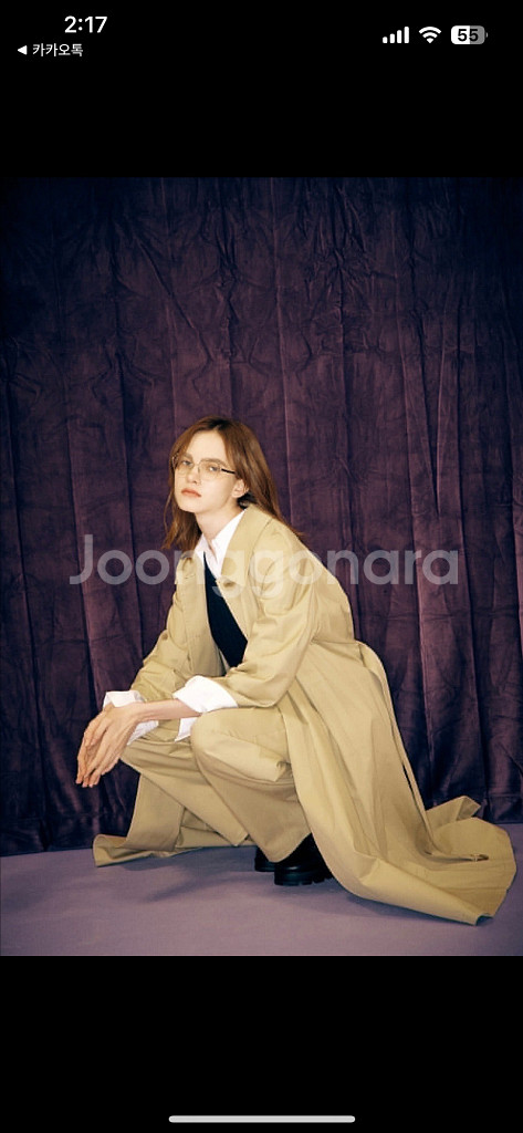 타임 비품팸셀 룩북 트렌치--0