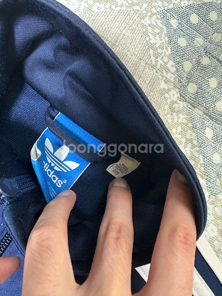 아디다스 파이어버드 져지 트랙탑 네이비 95--2