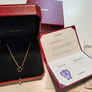 까르띠에 러브 네크리스 러브목걸이