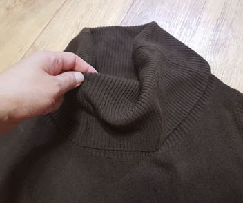 SOUP 터틀넥 니트원피스--1