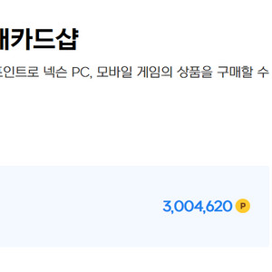 넥슨캐시 10만원권