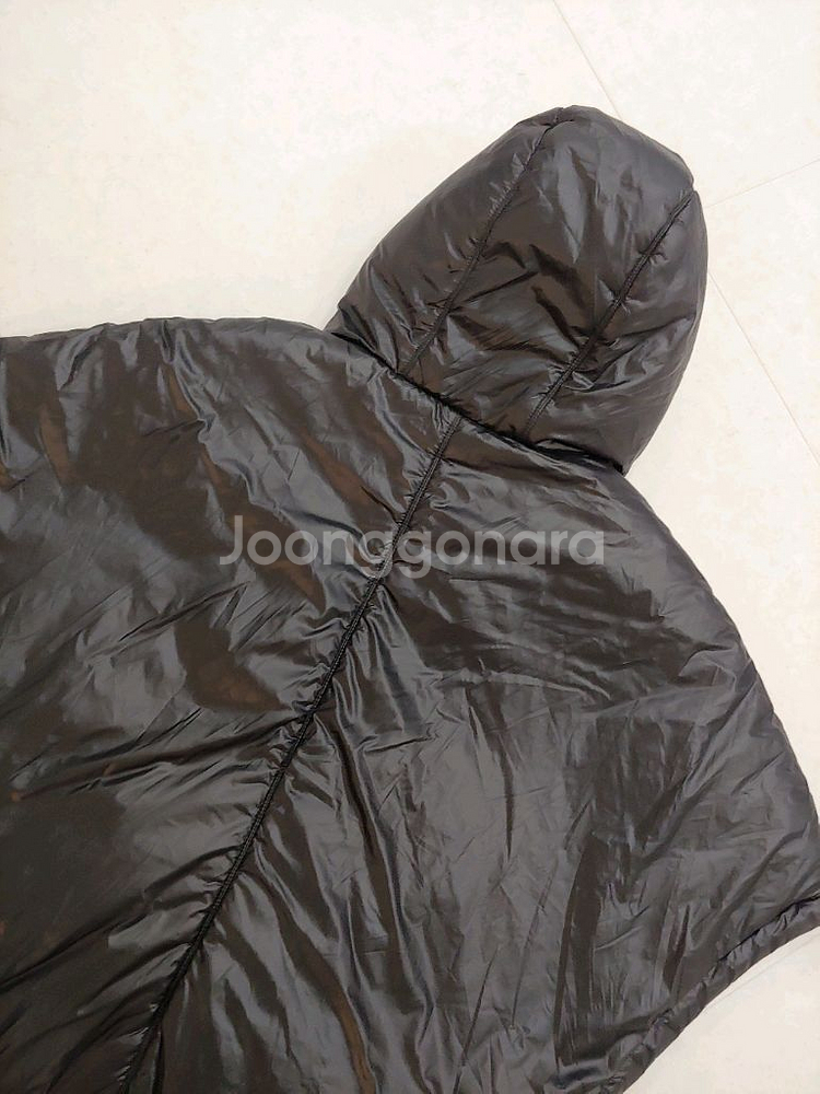 이상봉 케이프 후드패딩조끼--4