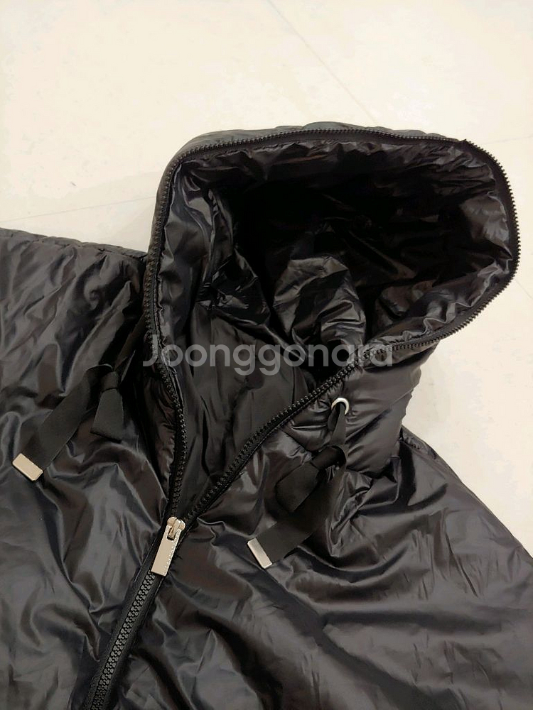 이상봉 케이프 후드패딩조끼--5