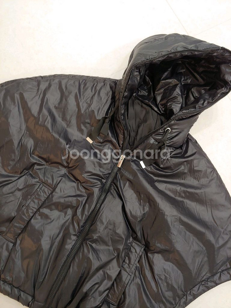 이상봉 케이프 후드패딩조끼--3