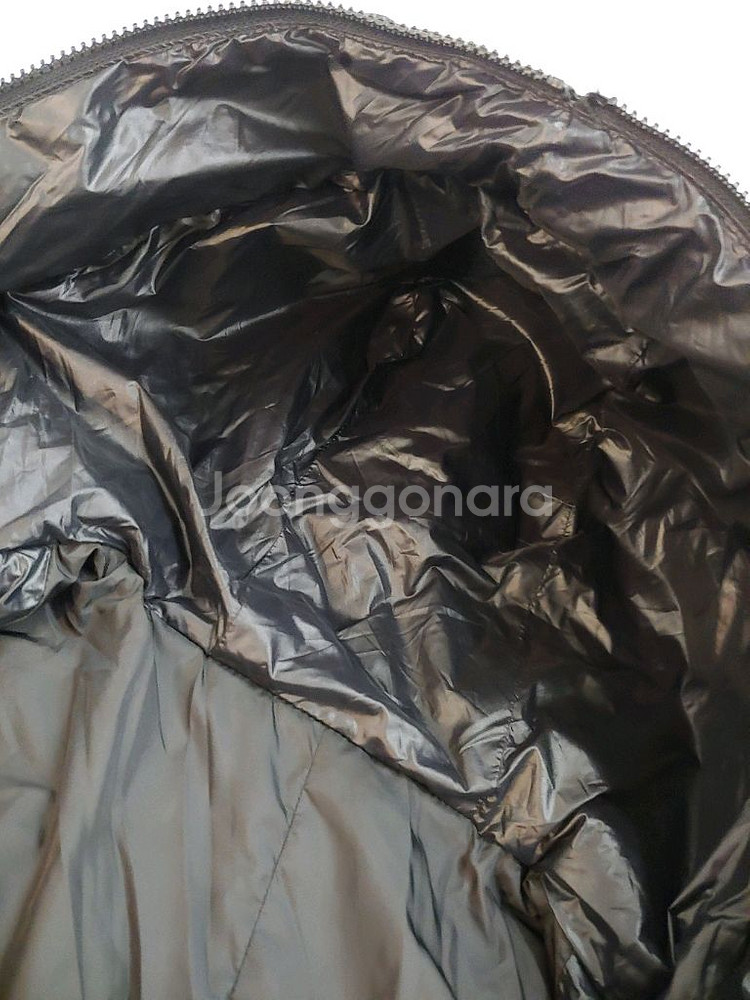 이상봉 케이프 후드패딩조끼--6