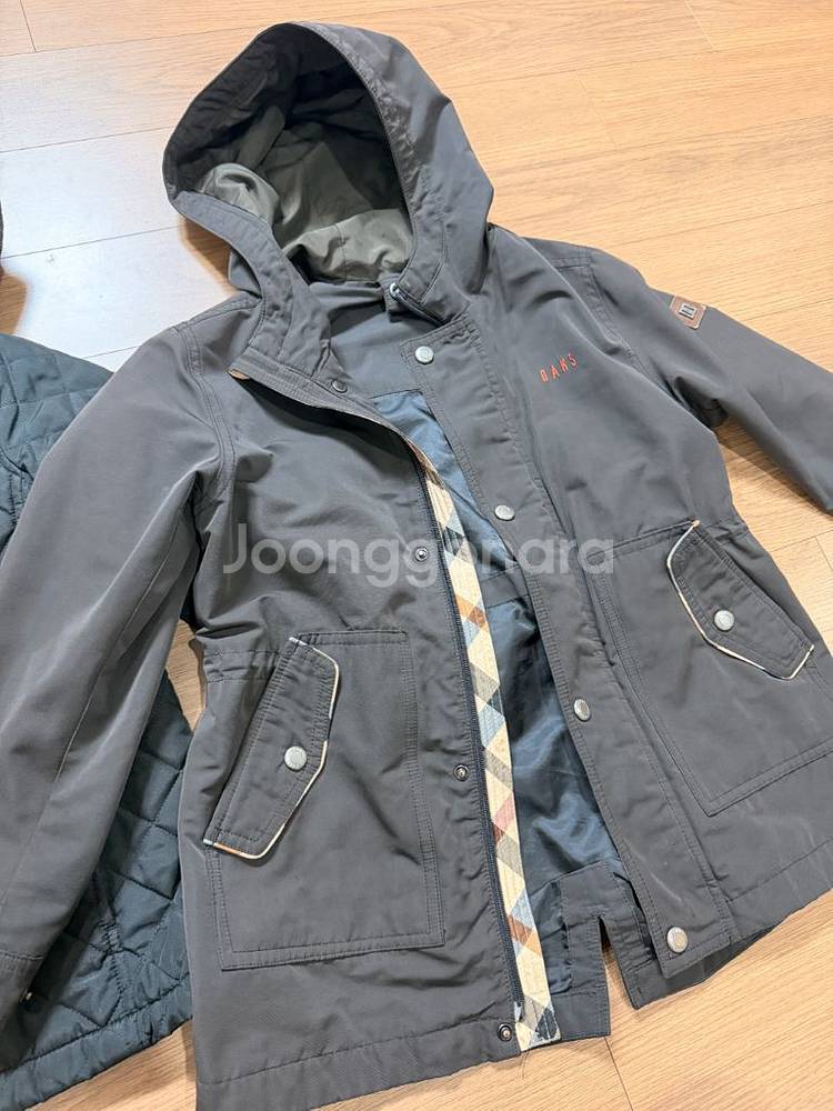 닥스 경량점퍼 바람막이세트 130--5