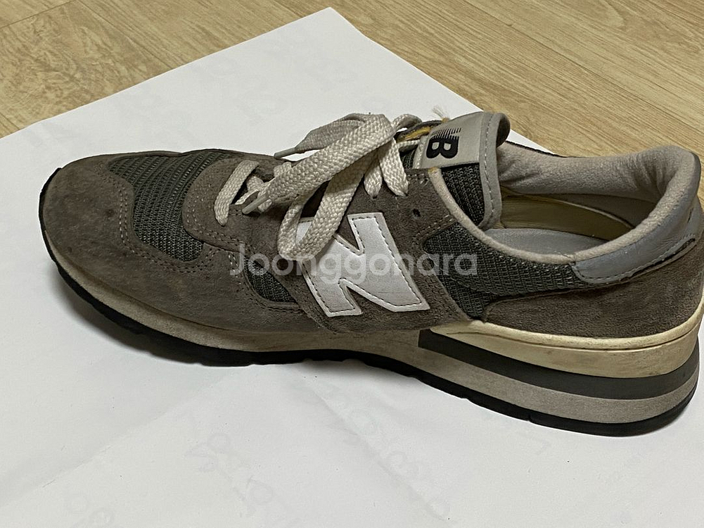 뉴발란스 m990gry (270)사이즈 판매합니다.--4
