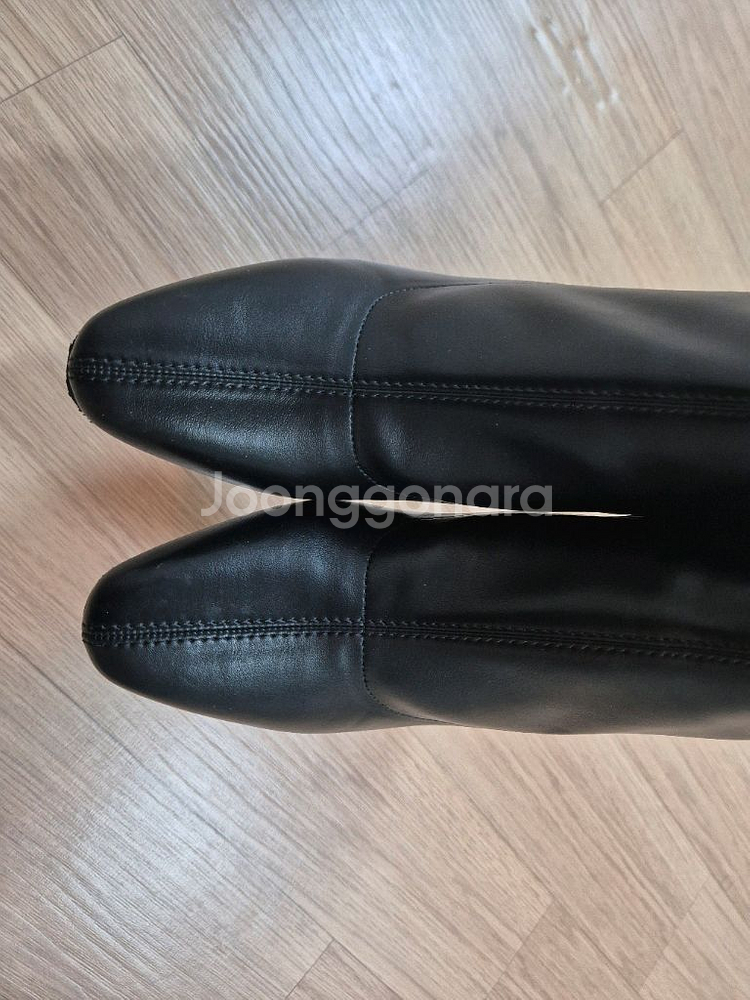 쥬드 롱부츠 8cm 235 블랙--3