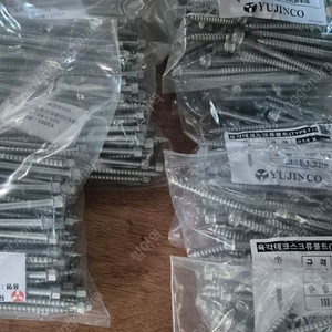 육각 목재 데크스크류볼트(다크로) 14x100~14x2