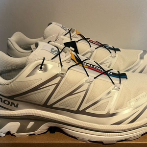 300 살로몬 XT-6 고어텍스 화이트 실버 새상품