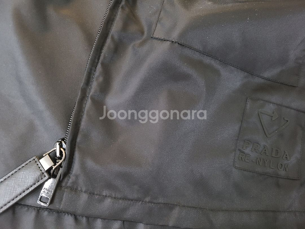 프라다 리나일론 바람막이 윈드브레이커 간절기 아우터--4