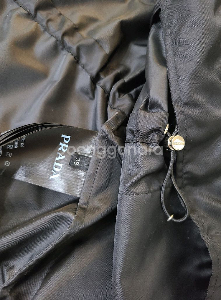 프라다 리나일론 바람막이 윈드브레이커 간절기 아우터--5