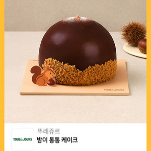 뚜레쥬르 밤이통통 케이크 기프티콘