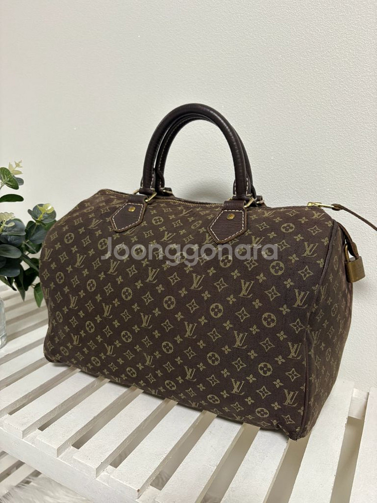 루이비통 모노그램 미니린 스피디 30 정품--4
