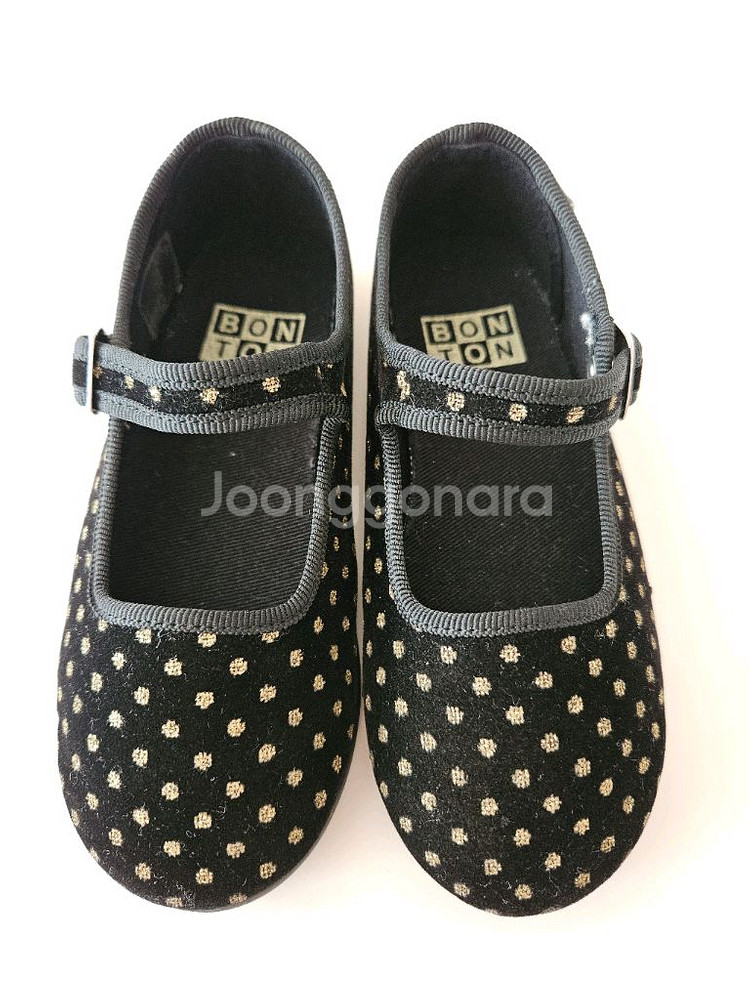 봉통) 도트 메리제인 (26사이즈)--0