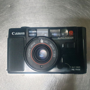 캐논 AF35M 필름카메라(내용필독)셔터0,플래시0