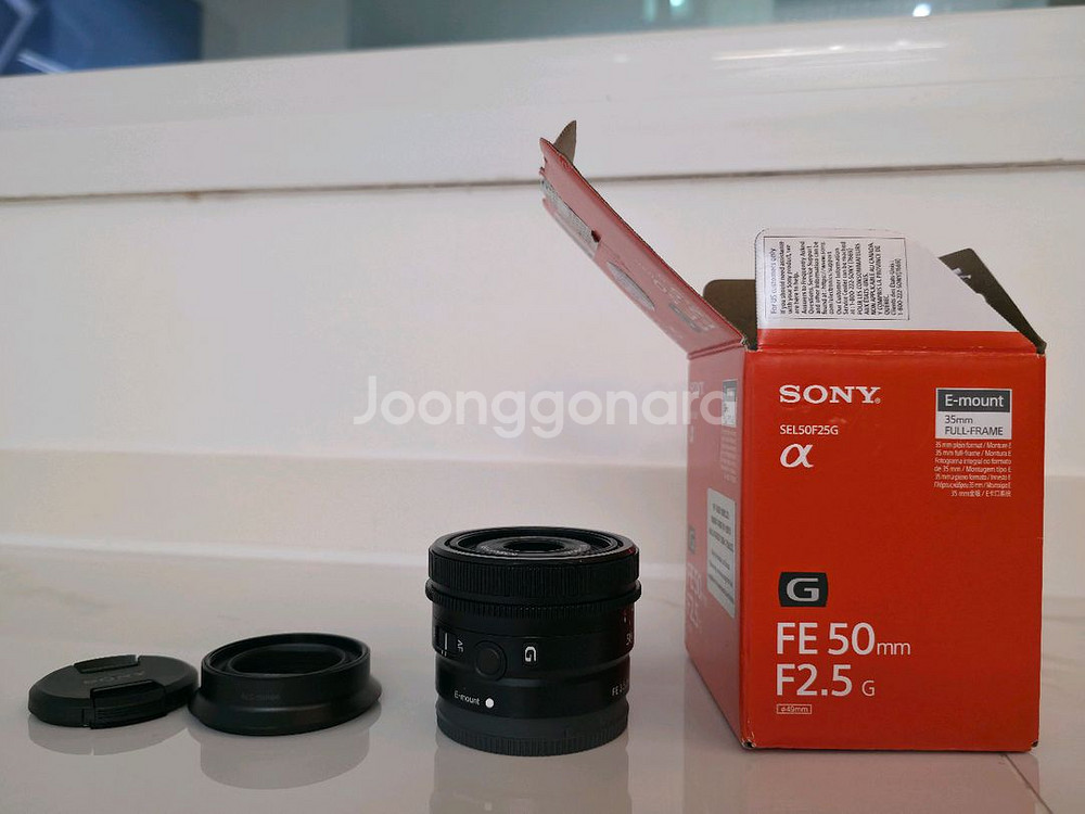소니 렌즈 Sel50f25g 50g--0