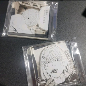 (새상품) 데스노트 원화전 니아 아크릴 플레이트 스탠드