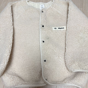 윙켄 뽀글이자켓 아이보리 8y