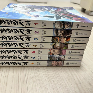 웹툰 만화책 초인의시대 1권~7권(완결)