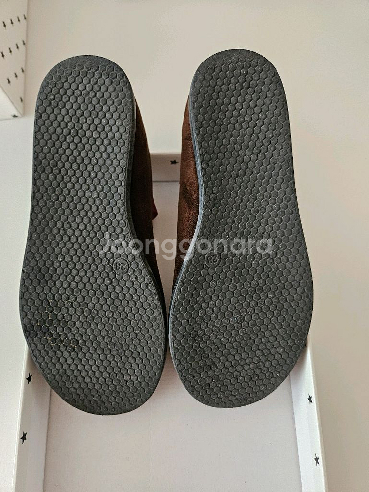 봉통) 하트 메리제인 (28사이즈)--5