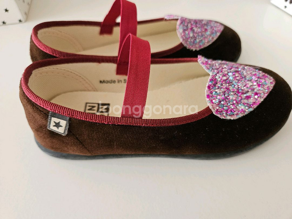 봉통) 하트 메리제인 (28사이즈)--1