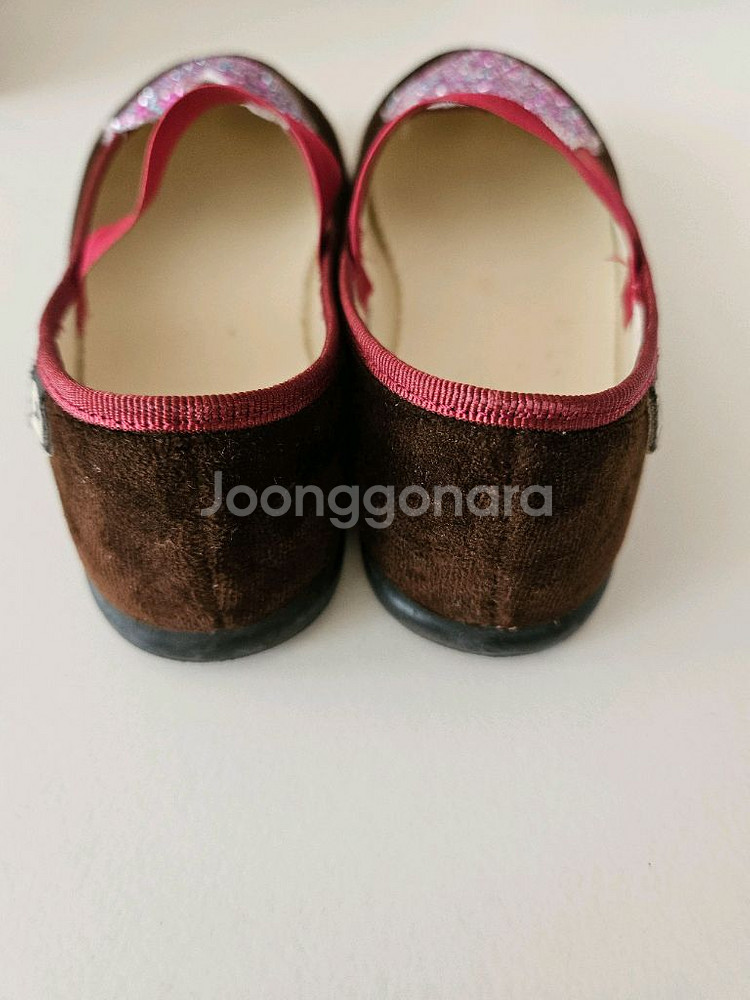 봉통) 하트 메리제인 (28사이즈)--3