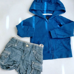 baby Gap18~24개월 아기옷 집업점퍼와 반바지