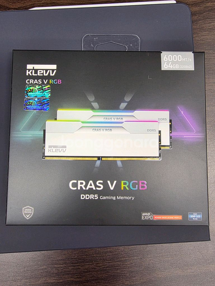 KLEVV CRAS CL30 6000 64g 화이트--0